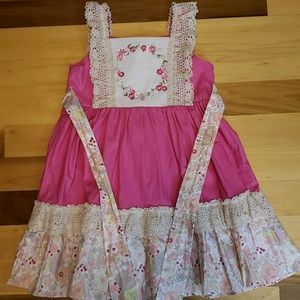 Ricarro and ruffles dress